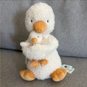 Jellycat Huddles Duck, NWT, Authentic